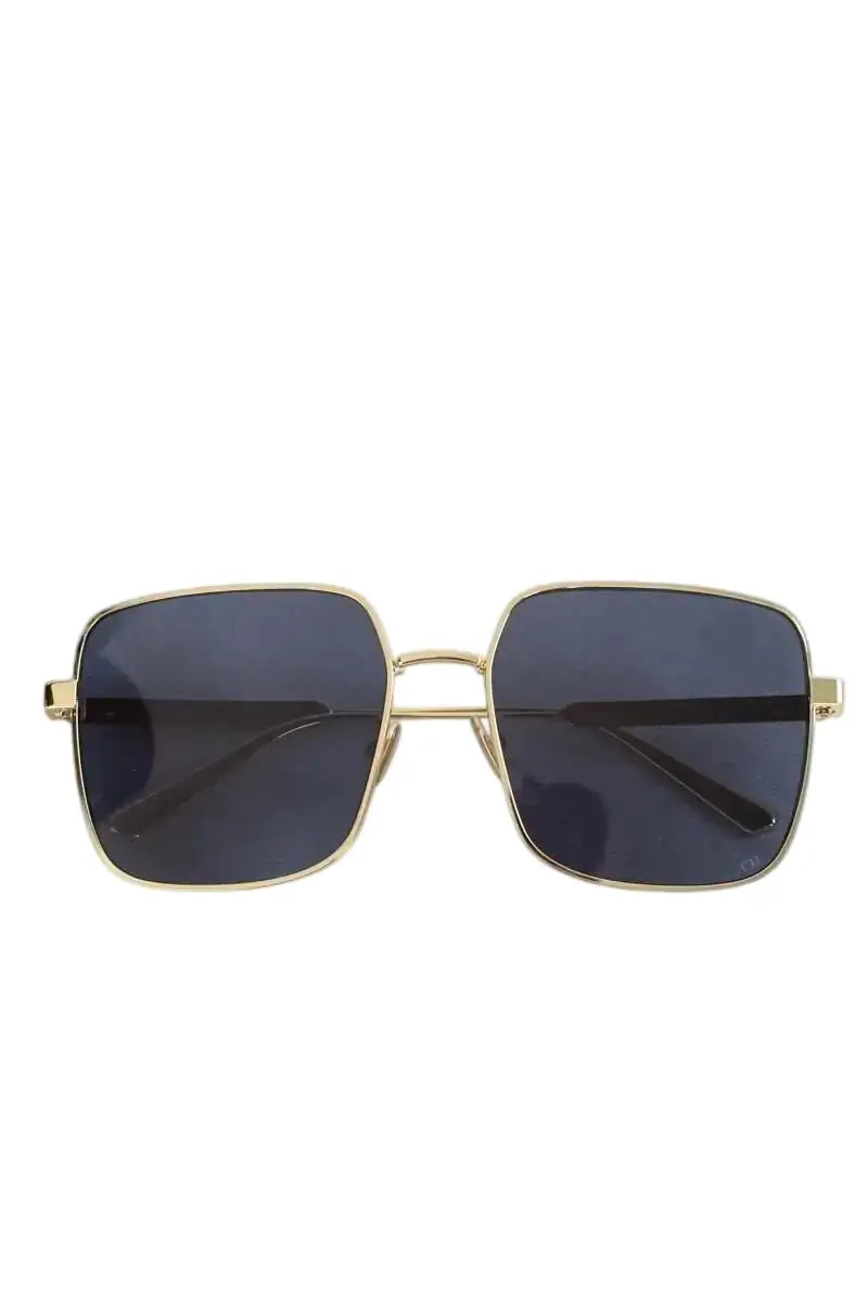 Lunettes de soleil Dior Doré en Métal - Seconde Main