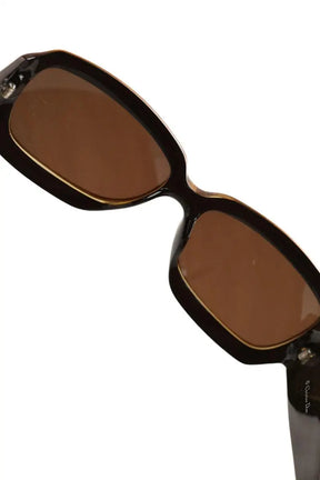 Lunettes de soleil Dior Doré en Plastique