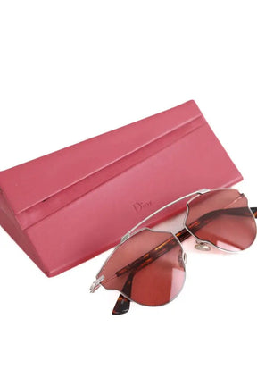 Lunettes de soleil Dior Marron en Plastique