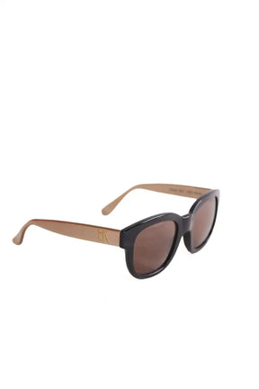 Lunettes de soleil Emmanuelle Khanh Noir en Plastique