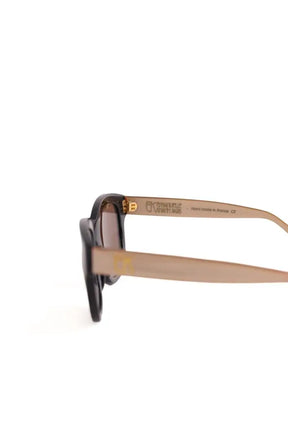 Lunettes de soleil Emmanuelle Khanh Noir en Plastique
