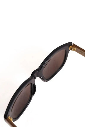 Lunettes de soleil Emmanuelle Khanh Noir en Plastique