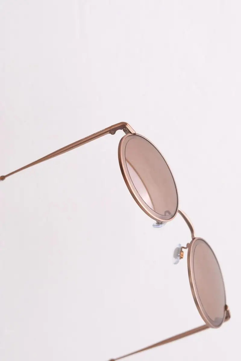 Lunettes de soleil Giorgio Armani Marron en Plastique