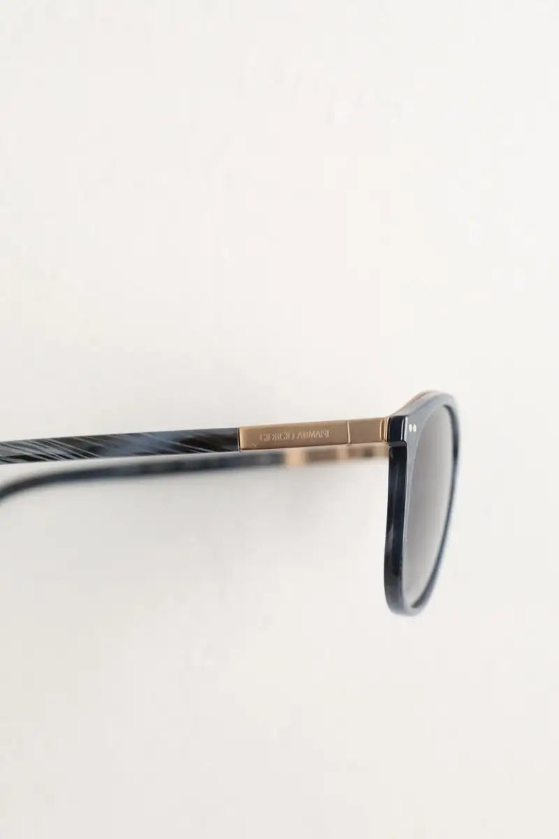 Lunettes de soleil Giorgio Armani Marron en Plastique