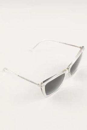 Lunettes de soleil Jimmy Choo Blanc en Plastique