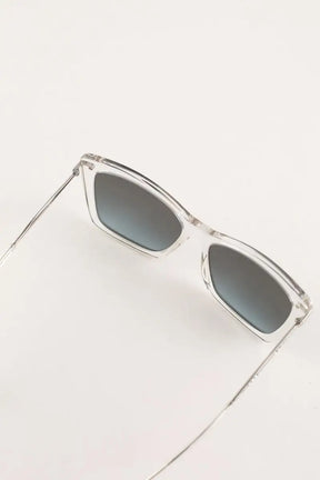 Lunettes de soleil Jimmy Choo Blanc en Plastique