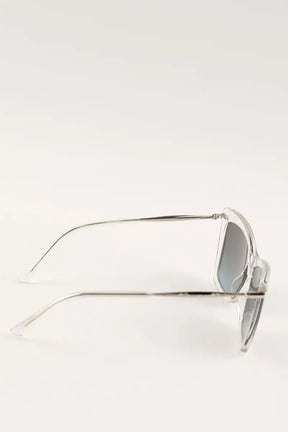 Lunettes de soleil Jimmy Choo Blanc en Plastique