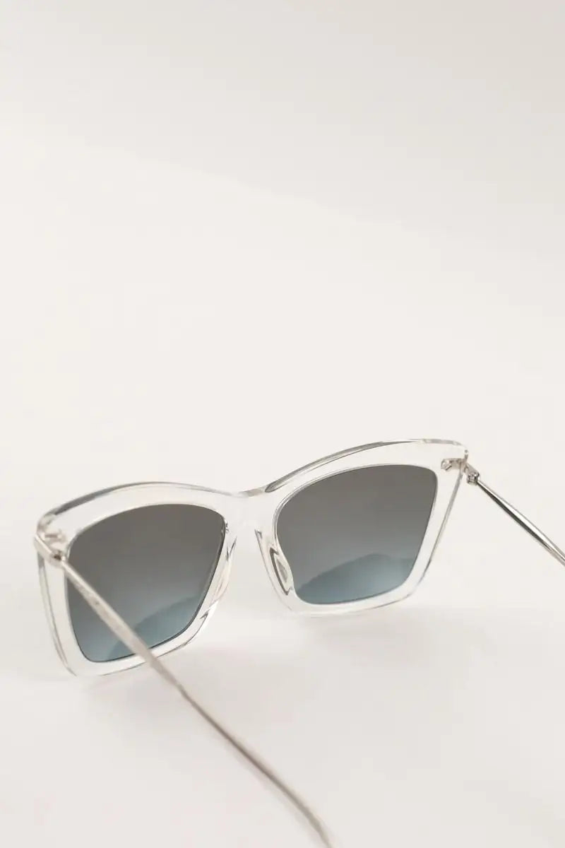 Lunettes de soleil Jimmy Choo Blanc en Plastique
