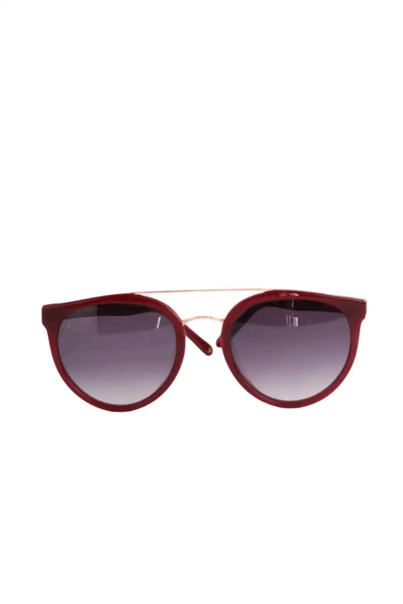 Lunettes de soleil Jimmy Fairly Bordeaux en Plastique - Seconde Main