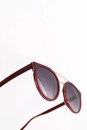 Lunettes de soleil Jimmy Fairly Bordeaux en Plastique