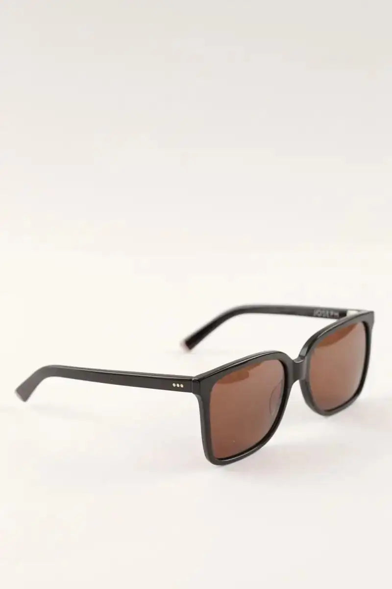 Lunettes de soleil Joseph Marron en Plastique