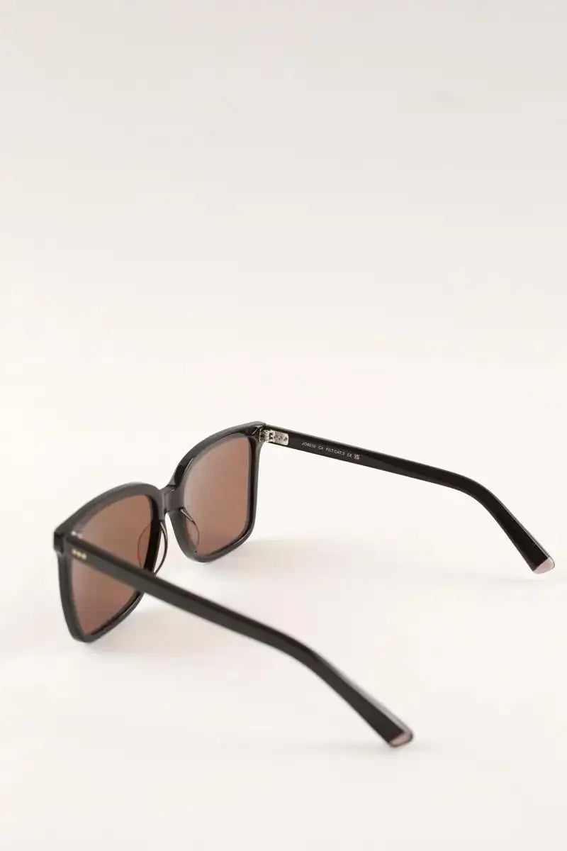 Lunettes de soleil Joseph Marron en Plastique