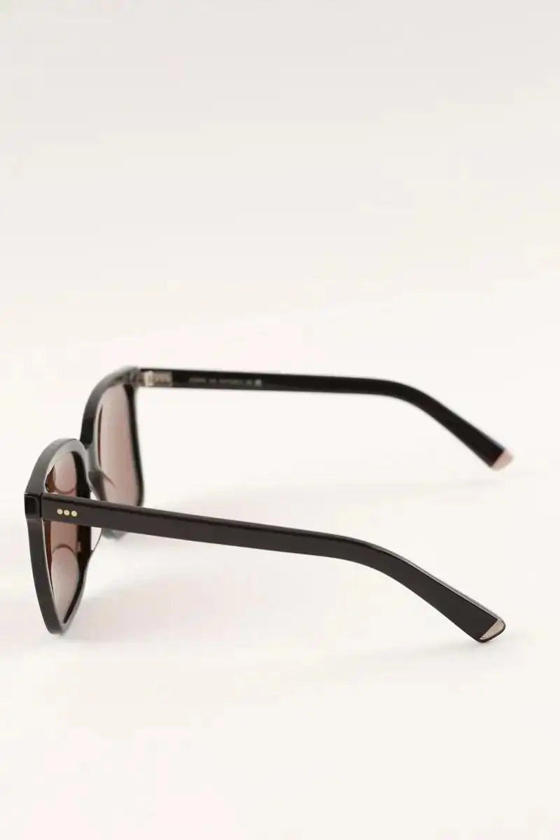 Lunettes de soleil Joseph Marron en Plastique