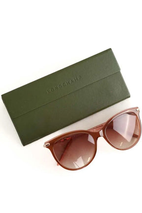 Lunettes de soleil Longchamp Rose en Plastique