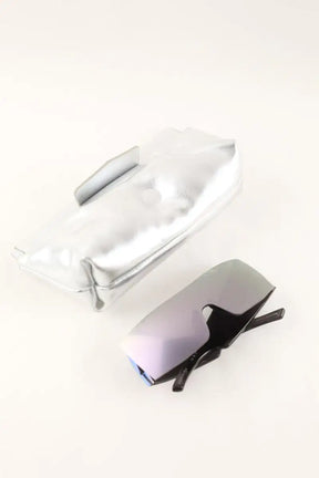 Lunettes de soleil Maison Martin Margiela Violet en Plastique