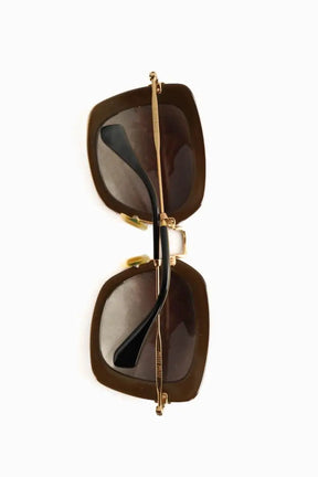 Lunettes de soleil Miu Miu Noir en Plastique