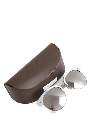 Lunettes de soleil Oliver Peoples Gris en Métal