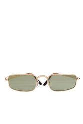 Lunettes de soleil Ray-Ban Arista Doré en Métal - Seconde Main