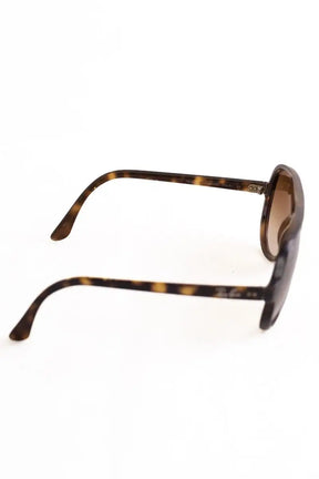 Lunettes de soleil Ray-Ban Marron en Plastique