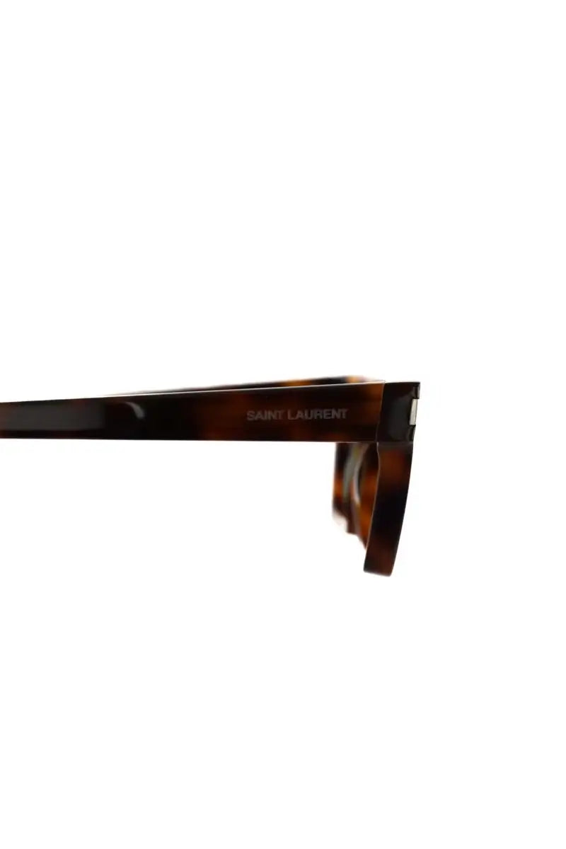 Lunettes de soleil Saint Laurent Marron en Plastique