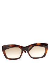 Lunettes de soleil Salvatore Ferragamo Marron en Plastique - Seconde Main