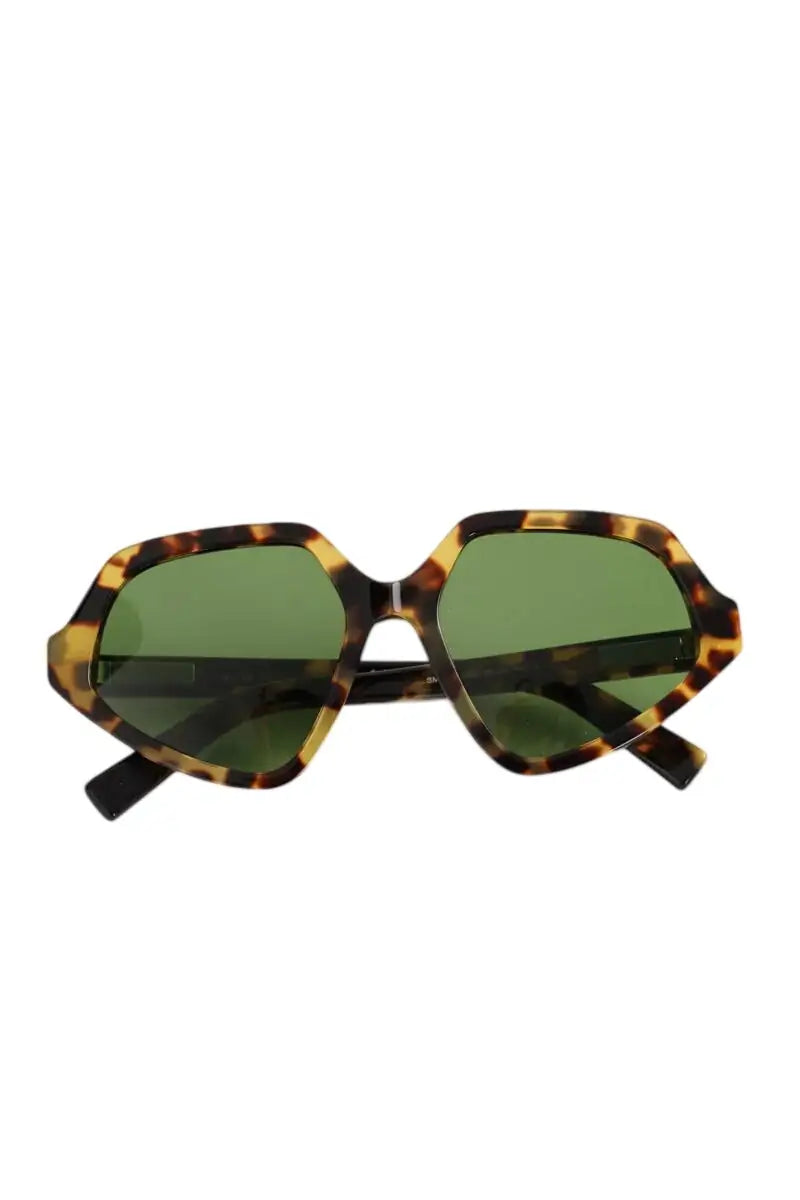 Lunettes de soleil Sportmax 3M0021 Marron en Plastique - Seconde Main