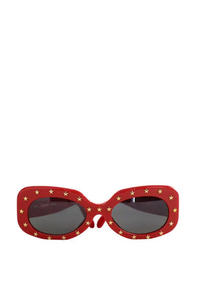 Lunettes de soleil Supreme Rouge en Plastique - Seconde Main