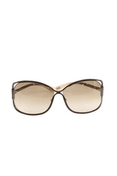 Lunettes de soleil Tom Ford Beige en Plastique - Seconde Main
