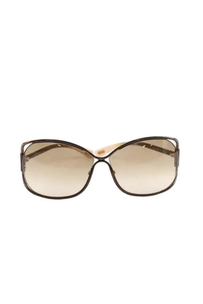 Lunettes de soleil Tom Ford Beige en Plastique - Seconde Main