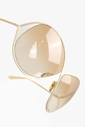 Lunettes de soleil Tom Ford Blanc en Métal