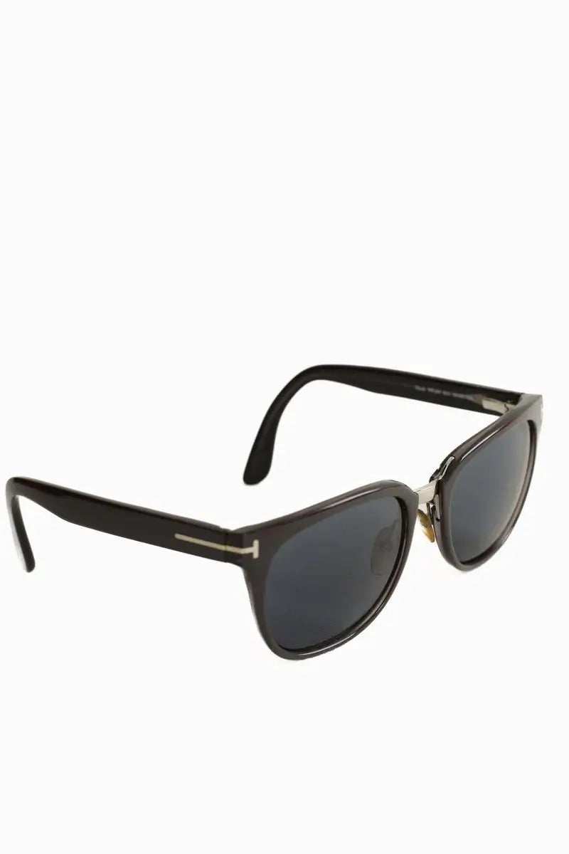 Lunettes de soleil Tom Ford Marron en Plastique