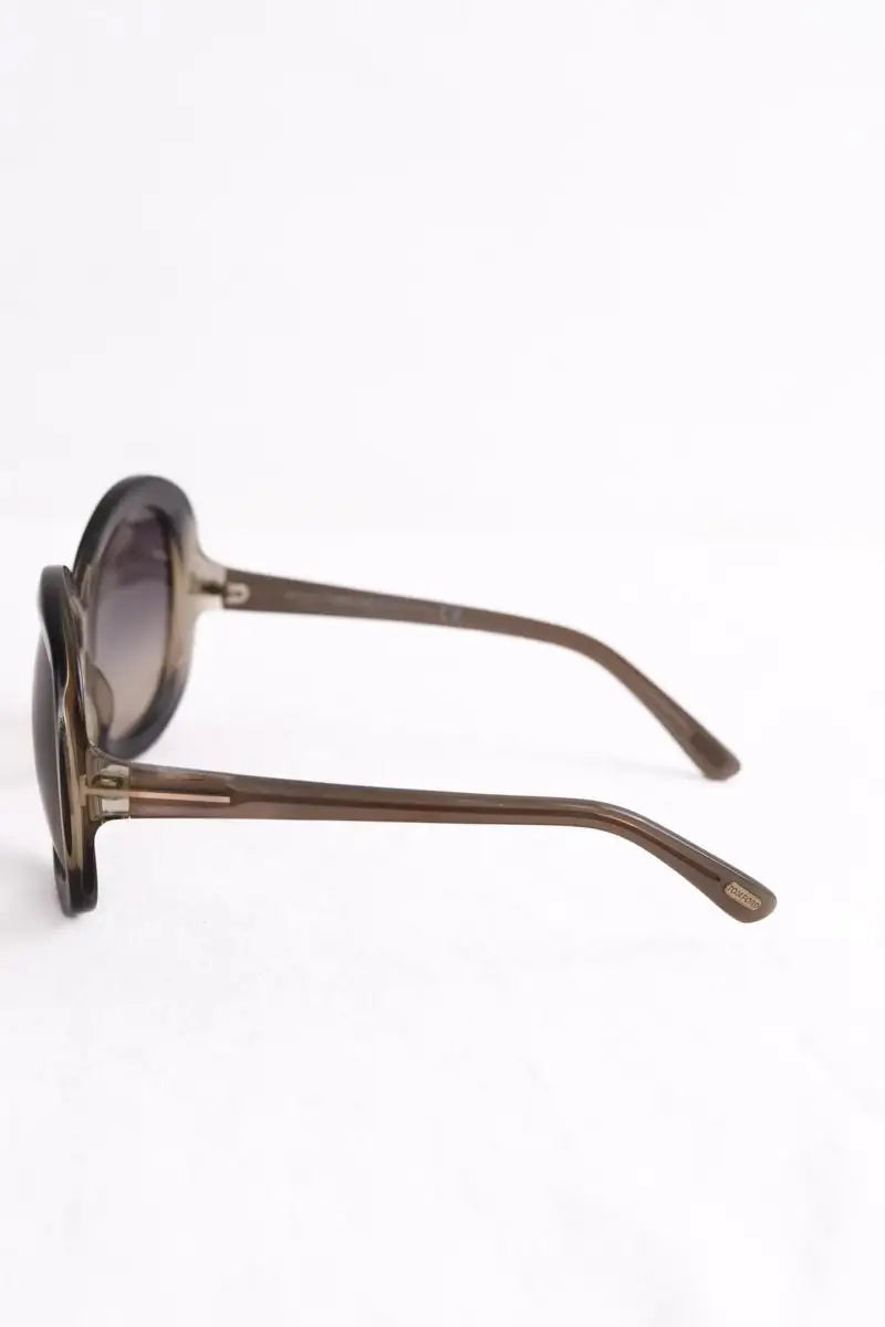 Lunettes de soleil Tom Ford Marron en Plastique