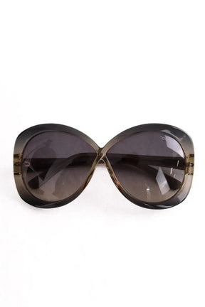 Lunettes de soleil Tom Ford Marron en Plastique