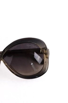 Lunettes de soleil Tom Ford Marron en Plastique
