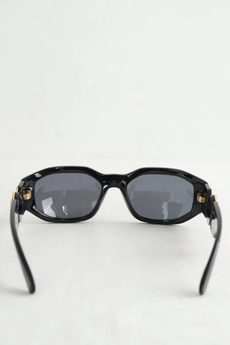 Lunettes de soleil Versace Noir en Plastique