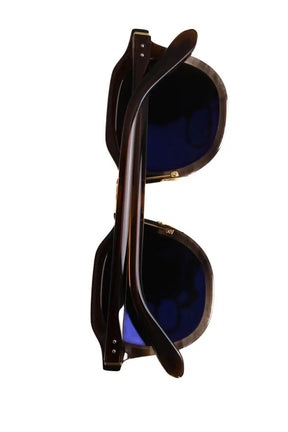 Lunettes rétro Linda Farrow Marron en Autres