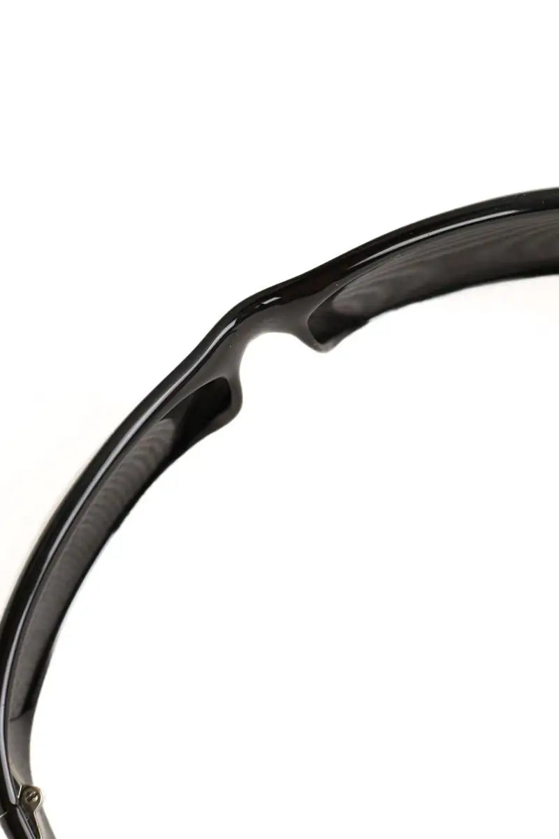 Lunettes rétro Versace Noir en Plastique