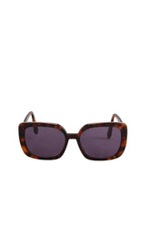 Lunettes surdimensionné Jimmy Fairly Marron en Plastique - Seconde Main
