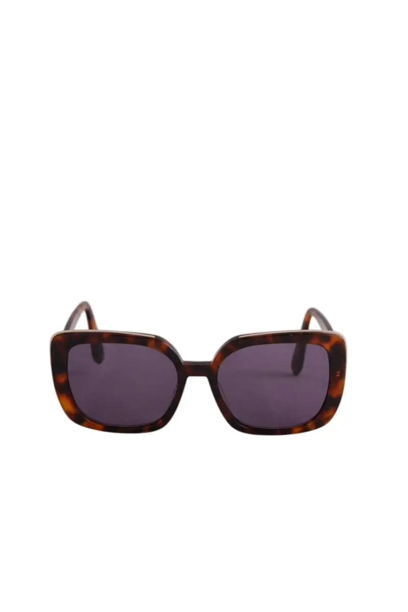 Lunettes surdimensionné Jimmy Fairly Marron en Plastique - Seconde Main