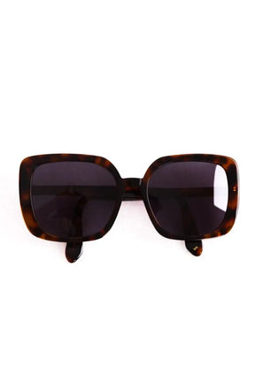 Lunettes surdimensionné Jimmy Fairly Marron en Plastique