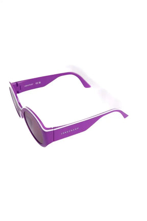 Lunettes surdimensionné Longchamp Violet en Plastique