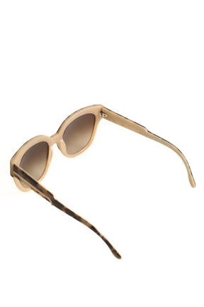 Lunettes surdimensionné Stella McCartney Marron en Plastique