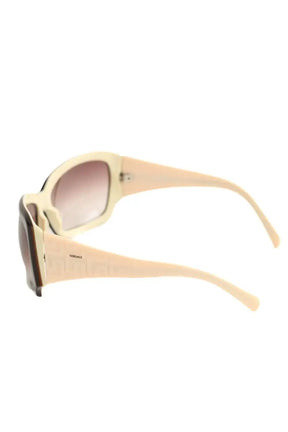 Lunettes surdimensionné Versace Noir en Plastique