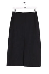 Jupe Sézane Noir en Synthétique, taille M - Seconde Main