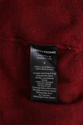 Pull Zadig & Voltaire Rouge en Laine