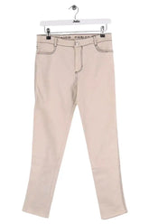 Jean slim Claudie Pierlot Beige en Polyester, taille S - Seconde Main