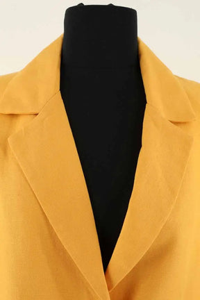 Blazer Saaj Jaune en Lin
