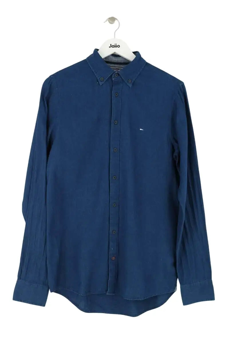 Chemise Tommy Hilfiger Bleu en Coton, taille S - Seconde Main