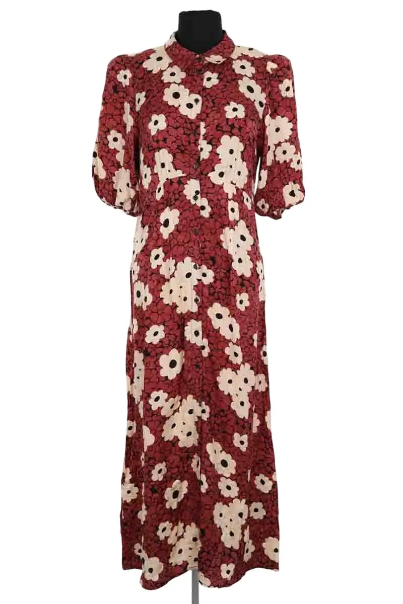 Robe Ba&Sh Marron en Viscose, taille S - Seconde Main
