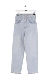 Jean droit Claudie Pierlot Bleu en Coton, taille XS - Seconde Main